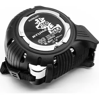 metr Svinovací metr RYUMA stříbrné barvy se zlatým tiskem - délka 5,5 m