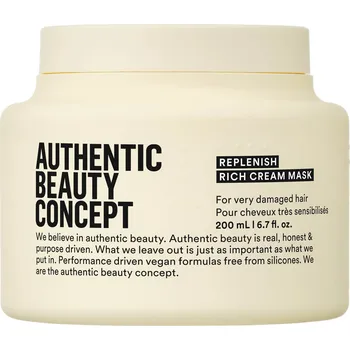 Vlasová regenerace Regenerační maska AUTHENTIC BEAUTY CONCEPT Replenish Rich Cream Mask 200 ml