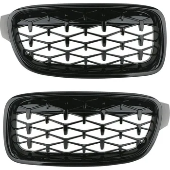 Přední maska ledvinky Diamond BMW 3 F30 F31 2012-2018 černá