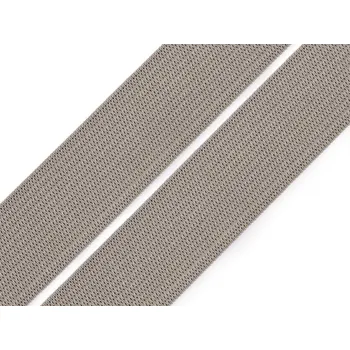 Pruženka tkaná šíře 20 mm, barva 7 šedá