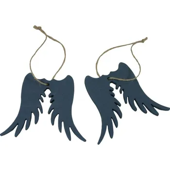 Vánoční dekorace Dekorace závěsná křídla 10 cm -2 ks 3001387