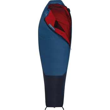 Spacák Spacák Warg Ursus Lite 200 Zip: Levý / Barva: modrá/červená