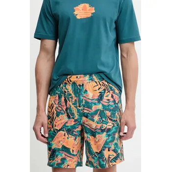 Kraťasy adidas Originals Floral Short pánské, oranžová barva, KB8370 22X, vel. S