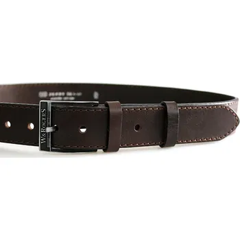 Opasek Pánský kožený hnědý pásek 17-1-40 vel. 115 cm, Penny Belts