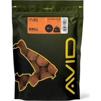 Boilies Avid Boilies Premium Krill 1kg - 20mm