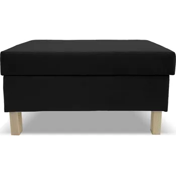 Taburet Taburet LUMI s úložným prostorem - černý - ITAKA 15