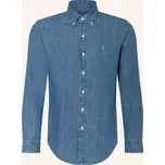 Polo Ralph Lauren Pánská Džínová Košile Custom Fit, modrá, 42