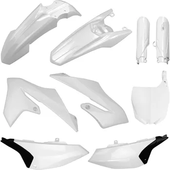 Sada plastů YAMAHA YZ 65 '19-'24 (bílá/černá), POLISPORT