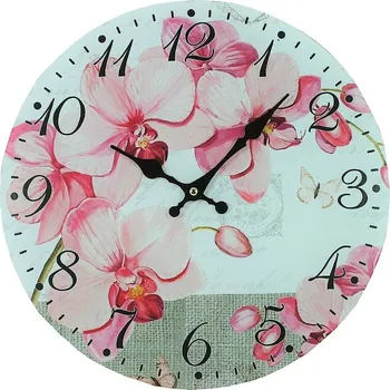 Hodiny Nástěnné hodiny Orchidej 2000005