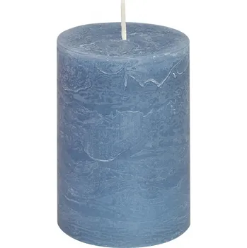 Svíčka Svíčka RUSTIC modrá 8 cm 9000006