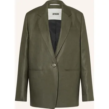 Dámské sako Drykorn Dámský Lněný Blejzr Mowtie, zelená, 42