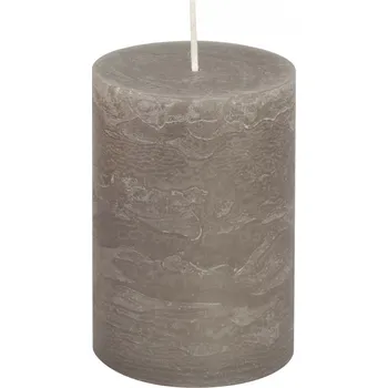 Svíčka Svíčka RUSTIC šedá 8 cm 9000008
