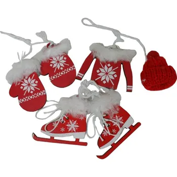 Vánoce Dekorace závěsný set 3001049