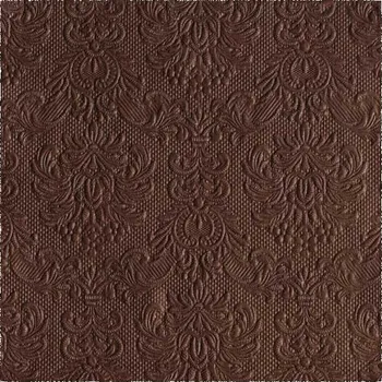 Papírový ubrousek Ubrousky Elegance hnědé 3400631