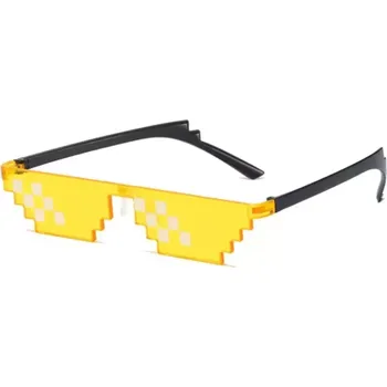 Sluneční brýle Designové brýle - MINECRAFT - ŽLUTÉ (A) (Značka: GOODTRADES)