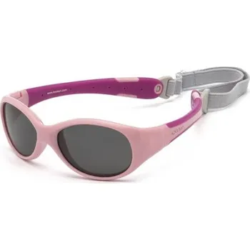 Sluneční brýle Sluneční brýle Koolsun FLEX Růžová/tm. růžová 0+