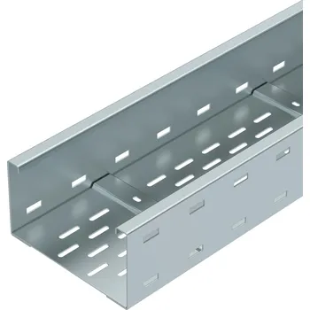 kabelová chránička OBO BETTERMANN Žlab WKSG120FS, pásově zinkováno, délka 6m 6098111