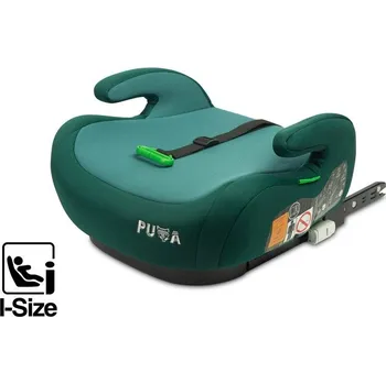 Autosedačka Podsedák do auta, isofix I-SIZE Puma - zelený