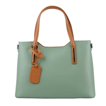 Kabelka NovaKabelka.cz Kožená italská kabelka Isidora Menta Camel