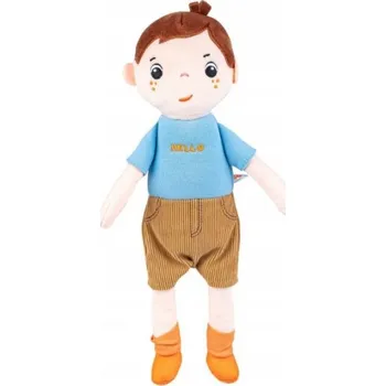 Panenka Hadrová panenka 30cm, Vojta, hnědé vlásky