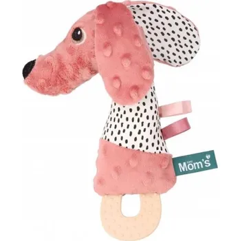 plyšák Edukační plyšová hračka Hencz Toys, Pejsek s pískátkem a kousátkem