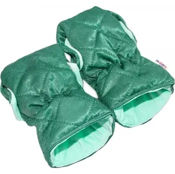 Rukávník Rukávník ke kočárku Baby Nellys ®, prošívaný, Velvet - zelený