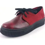 Dámské polobotky na platformě Barton 2525 vínové 42