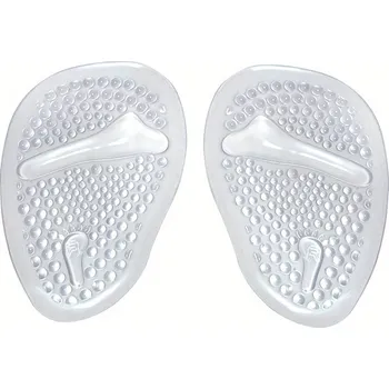 Vložka do bot Protiskluzové silikonové výstelky do bot anatomické, přední (transparent), 2 ks