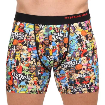 Boxerky Pánské boxerky 69SLAM fit CELEBRITY DYLAN (MBYCLB-PO) XL MBYCLB-PO Možnost vrácení zboží ZDARMA do 120 dnů!