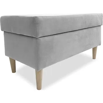 Taburet Taburet FINN s úložným prostorem - šedý - ITAKA 51