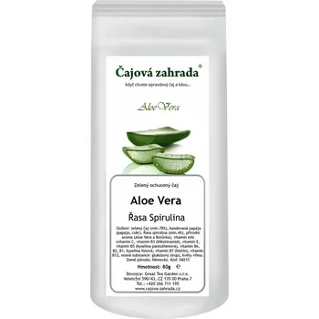 Čaj Čajová zahrada Aloe Vera & Řasa Spirulina - zelený ochucený čaj Varianta: zelený čaj 500g