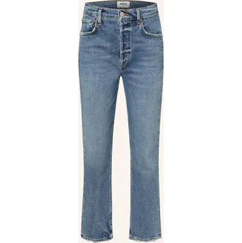 Dámské džíny Agolde Dámské Straight Džíny Riley Crop, moor med marble ind, 38