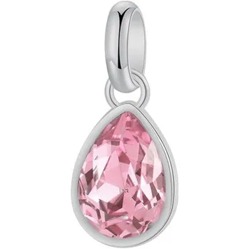 Přívěsek Přívěšek Brosway z chirurgické oceli s růžovým zirkonem BTJM256