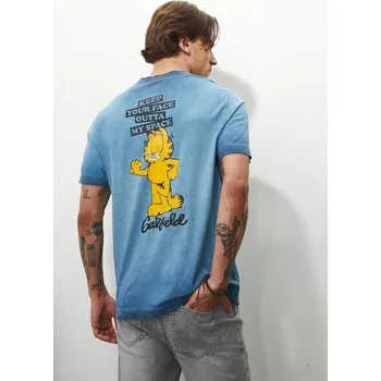 Pánské tričko Bavlněné tričko Medicine pánské, modrá barva, s potiskem RS25.TSMA86 57X, vel. XXL