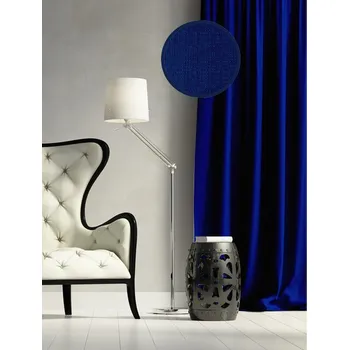 Dekorační látka Hela - modrá obšití okrajů 170