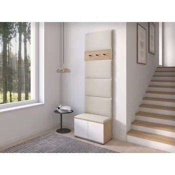 Předsíňová stěna Předsíňová stěna Sevilla 6 Barva čalounění: Světle béžová - Trinity 02