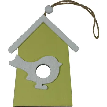 Zahradní dekorace Dekorace závěsná Domek s ptáčkem 2001353