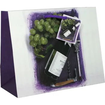 Dárková taška Dárková taška velká horizontální - Víno 8656011