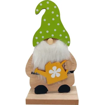 Zahradní dekorace Skřítek s konví 16 cm 4000023