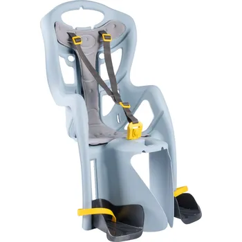 Cyklistika BELLELLI PEPE Dětská sedačka na kolo, upevnění na zadní nosič, modrá