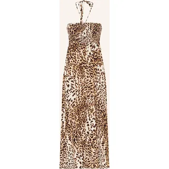 Dámské šaty Gestuz Dámské Šaty Gzgeopa, černá / hnědá / světle hnědá, 34