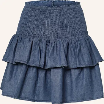 Dámská sukně Neo Noir Dámská Sukně Carin V Džínovém Vzhledu S Volánky,...