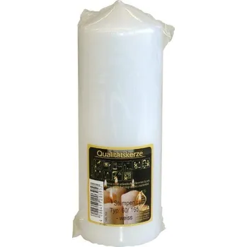 Svíčka Svíčka válec bílá 13 cm 9000652