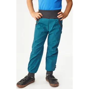 Dětské softshellové kalhoty s fleecem Street, Kobaltová Velikost: 98/104