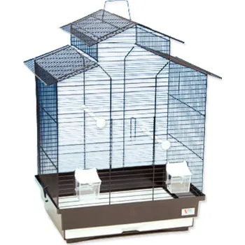 Klec Bird Jewel Ela 50,5x38,5x63,5cm bílá hnědá