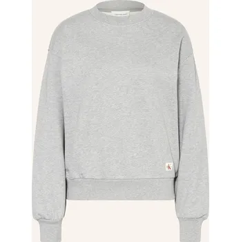 Dámská mikina Calvin Klein Jeans Dámská Mikina, světle šedá, 40