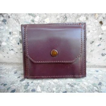 Peněženka dolarovka č.2 Barva: Hnědo-vínová