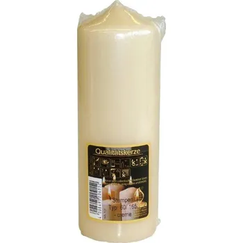Svíčka Svíčka válec krémová 16,5 cm 9000653