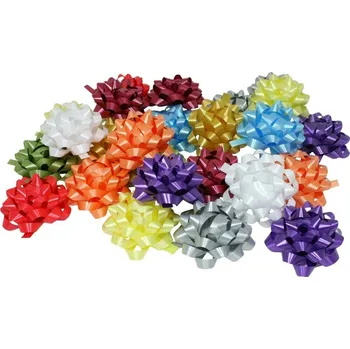 Stuha Rosetky střední 8 cm - 25 ks MIX NEW 7208003