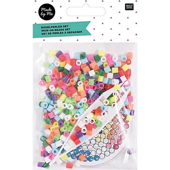 Rico Design GmbH & Co.KG Zažehlovací korálky a podložka - kolečko